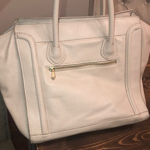 Taupe Neiman Marcus Satchel
